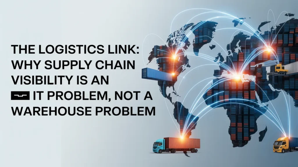 The Logistics Link: Why Supply Chain Visibility is an IT Problem, Not a Warehouse Problem