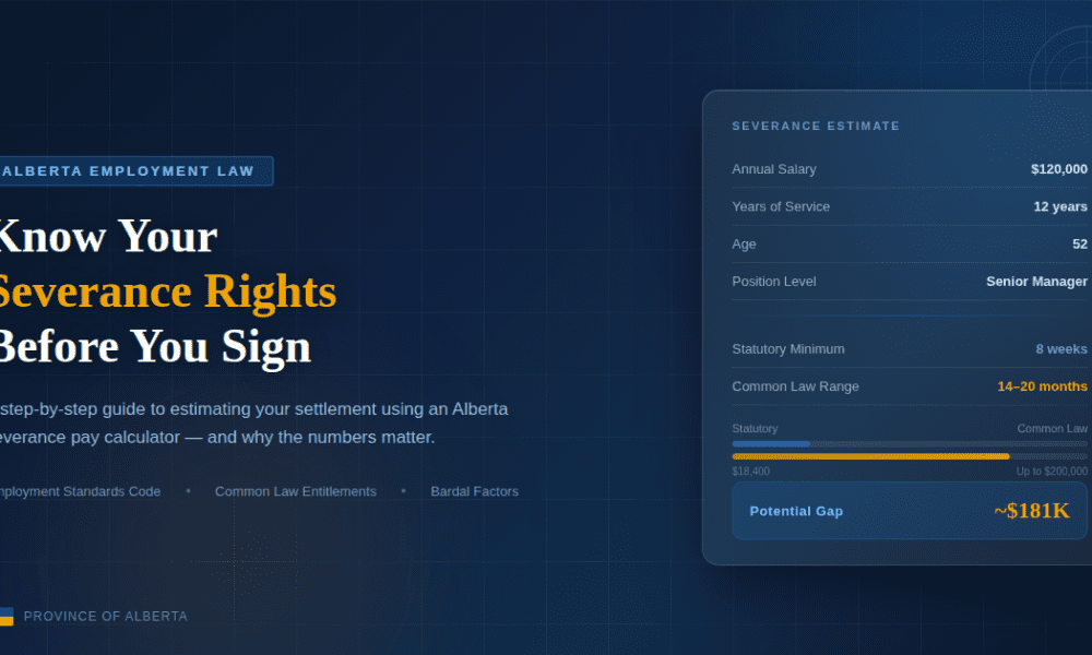 Step-by-Step: How to Estimate Your Settlement with an Alberta Severance Pay Calculator