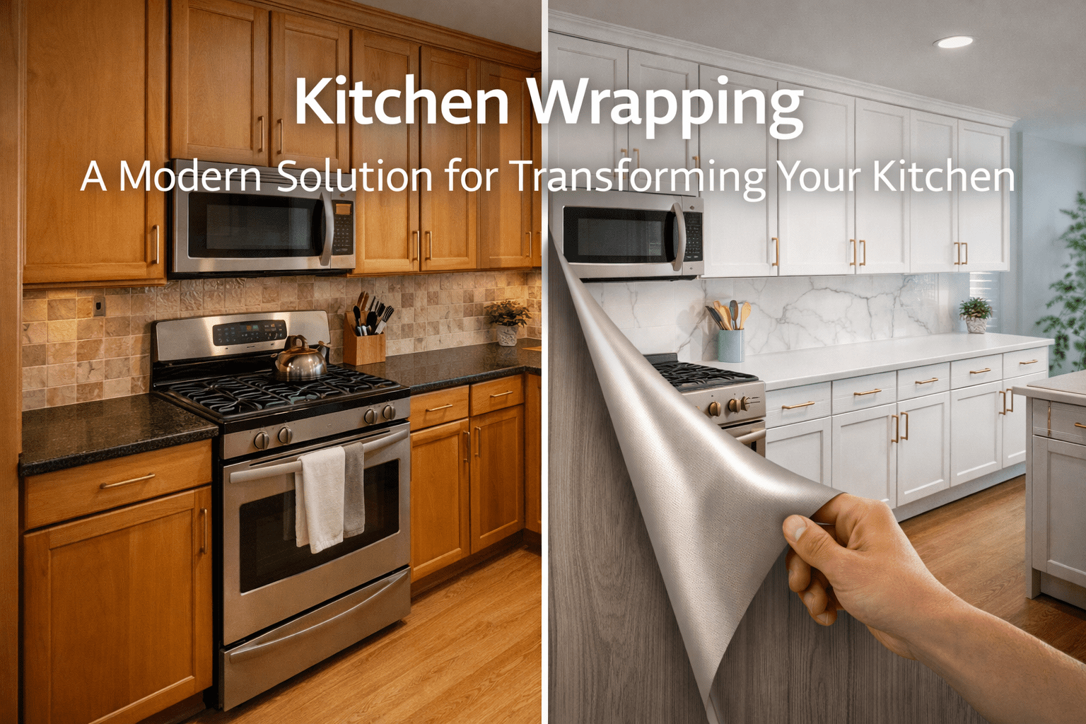 Kitchen Wrapping: A Modern Solution for Transforming Your Kitchen