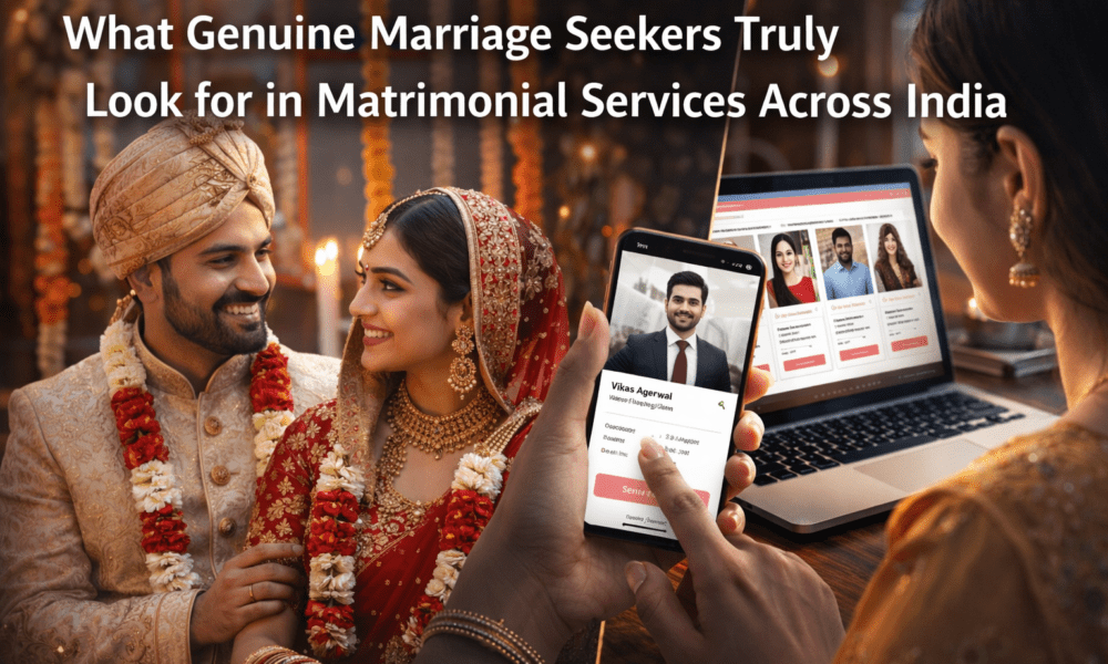 What Genuine Marriage Seekers Truly Look for in Matrimonial Services Across India