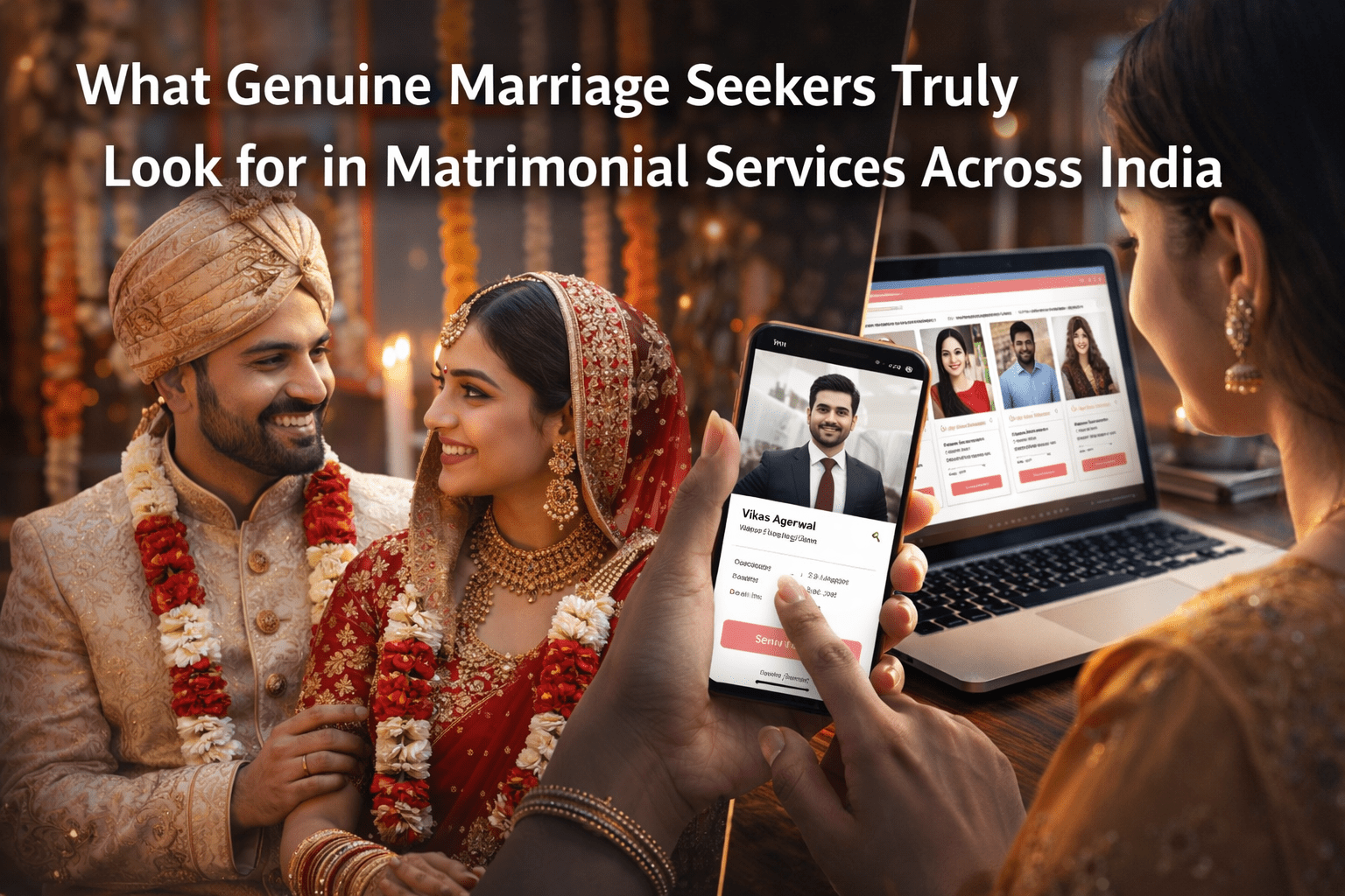 What Genuine Marriage Seekers Truly Look for in Matrimonial Services Across India