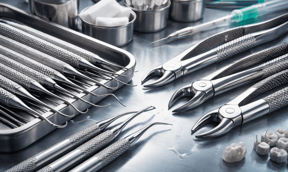 Krachtige tandheelkundige hulpmiddelen: Scalers Curette-set en extractietangen die de tandheelkundige zorg eenvoudiger maken