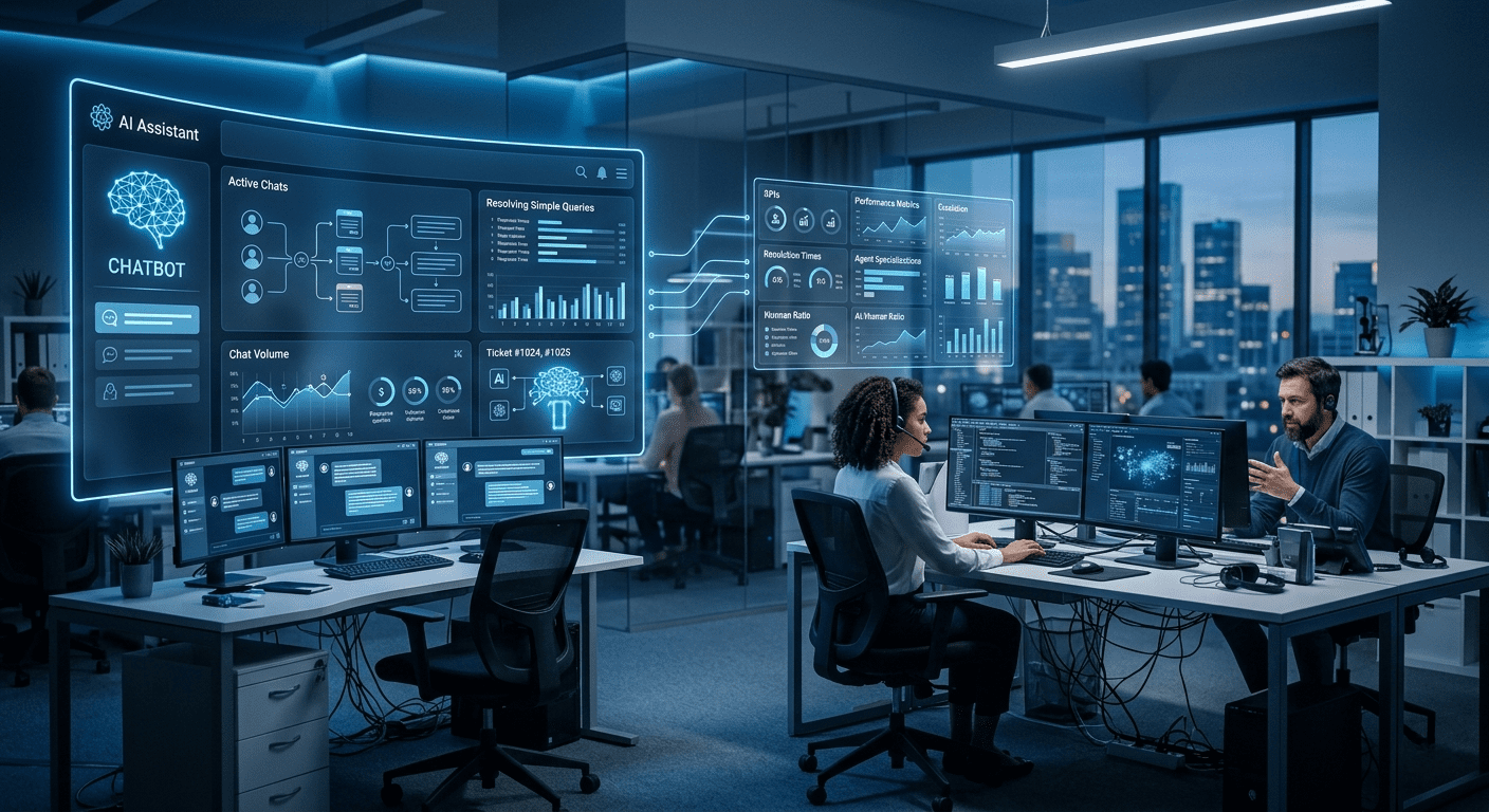 The Automated Helpdesk: Why Level 1 Support is Now Handled by AI, and What That Means for Your Staff