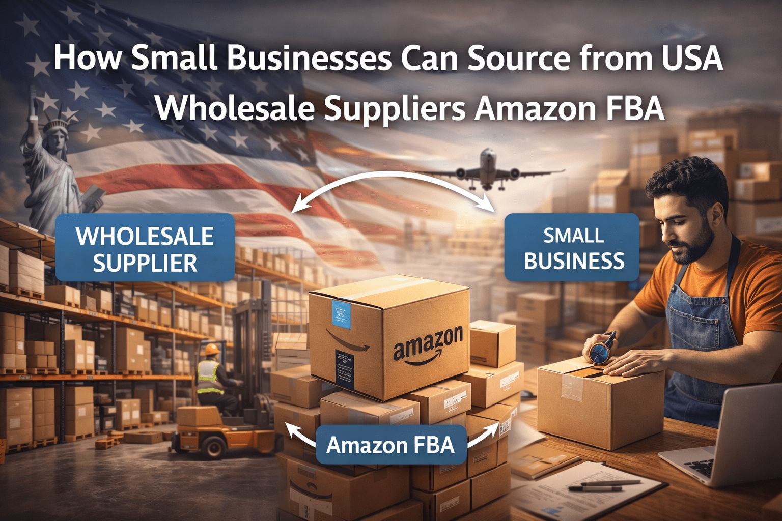 How Small Businesses Can Source from USA Wholesale Suppliers Amazon FBA