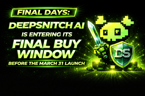 Final Days: DeepSnitch AI Is Entering Its Final Buy Window Before the March 31 Launch as Rumors of 100X Growth Outshadow Siren and Venice Token Price Growth