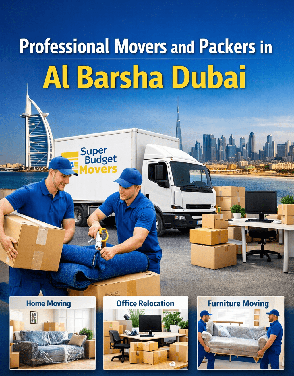 Professional Movers and Packers in Al Barsha Dubai