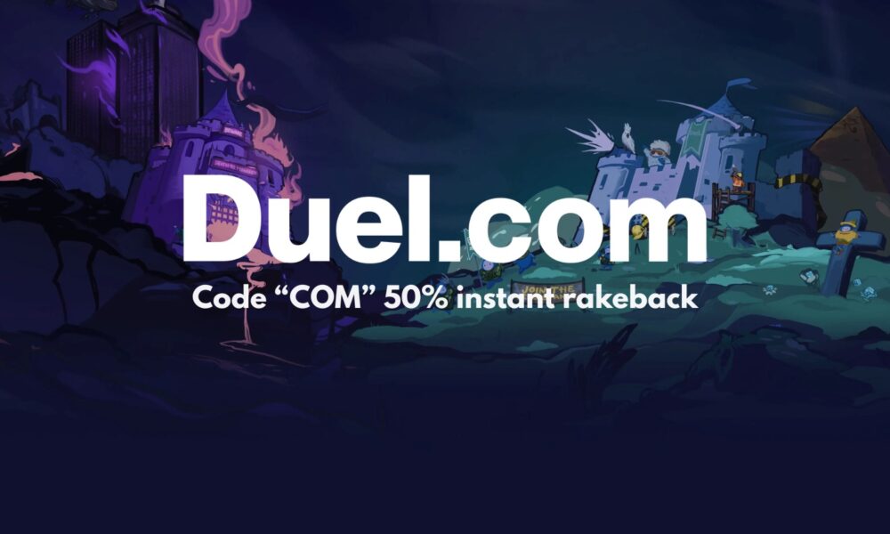 Duel.com Bonus Code “COM” 2026: 50% Instant Rakeback and 100% RTP Duel Originals