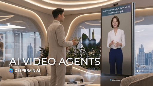 DeepBrain AI Launches Interactive AI Video Agents for Enterprise