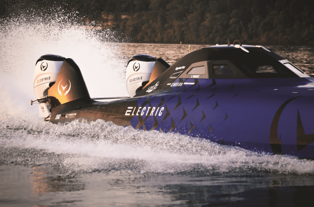 Electric boat motors and high performance marine batteries