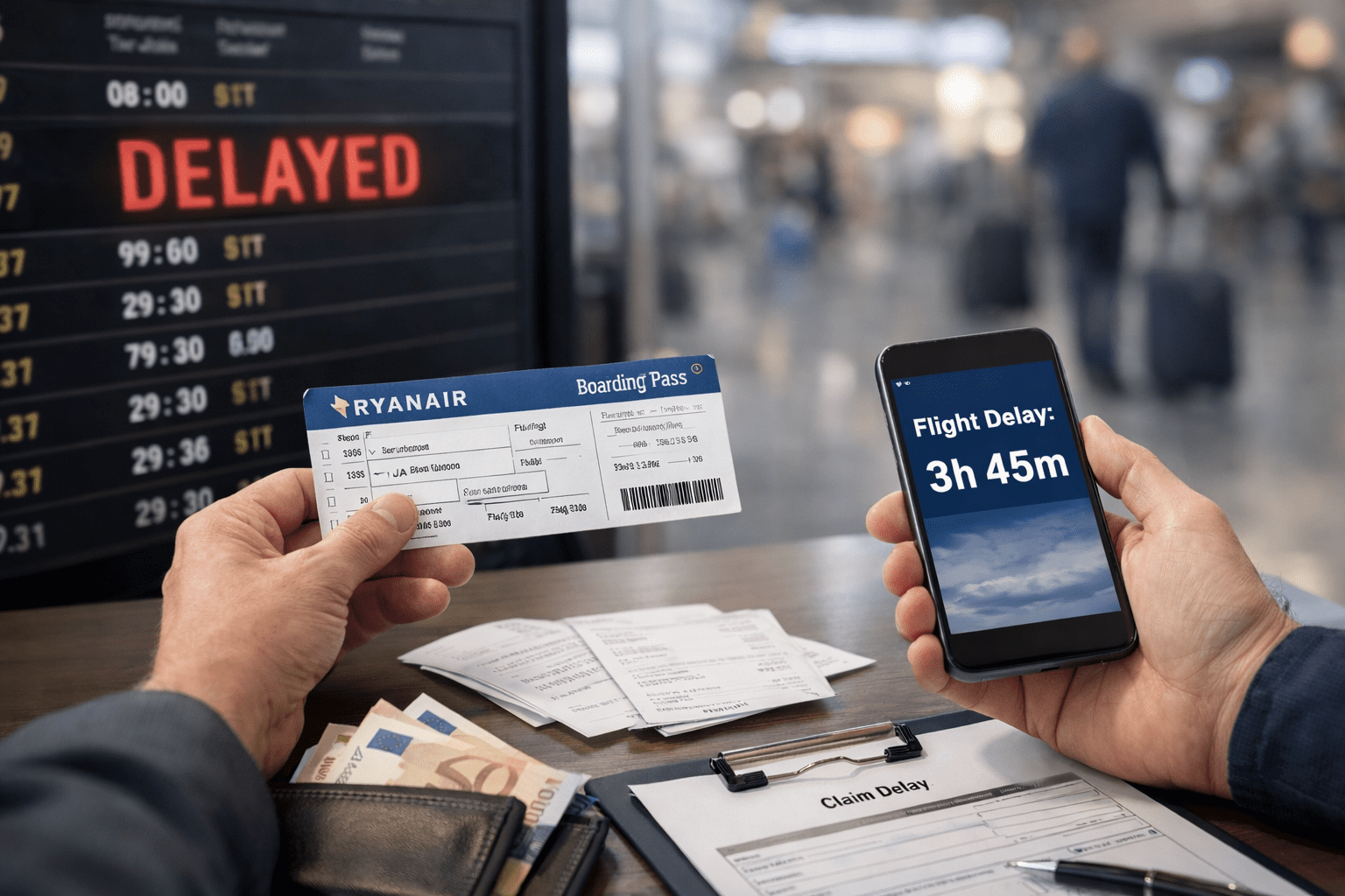 How One Traveler Used Voos Compensation After a Delayed Ryanair Flight