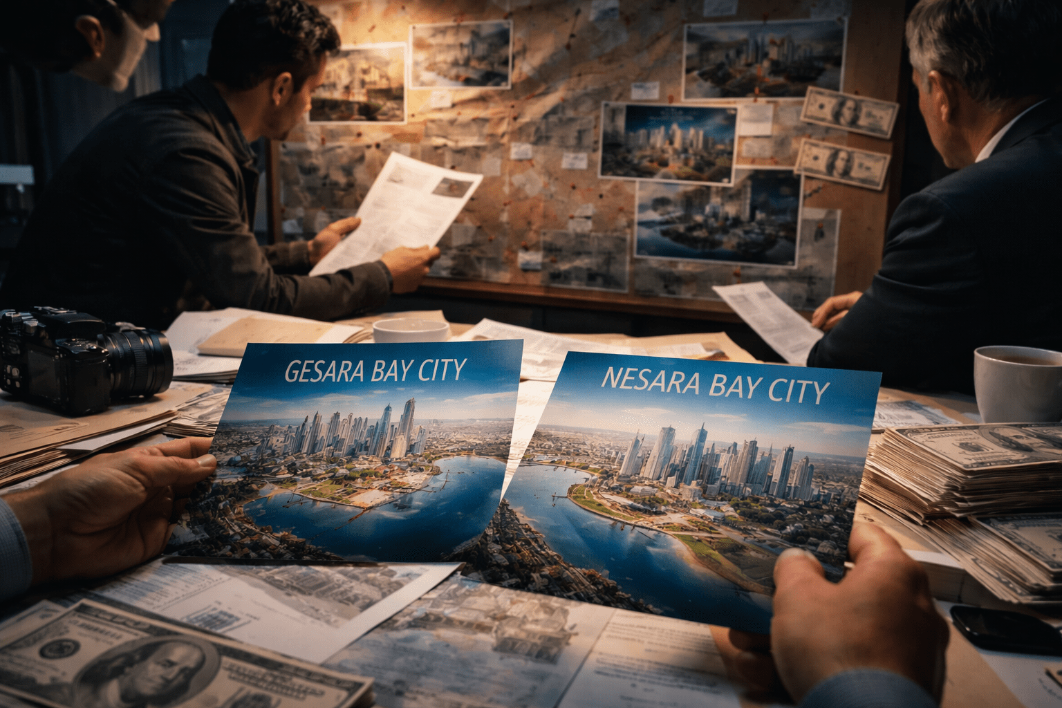 Gesara Bay City and Nesara Bay City: Are These Projects a Scam? Investigators Ask Where the Money Came From — and Whether There Is Anything Behind the Glossy Photos