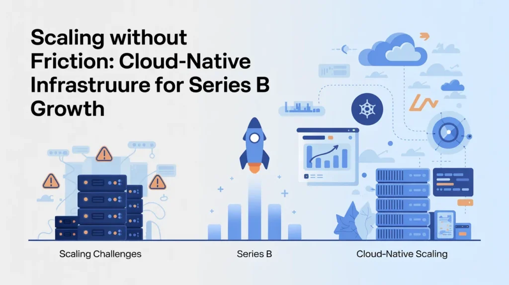 Cloud-native infrastructure helping startups scale efficiently for Series B growth