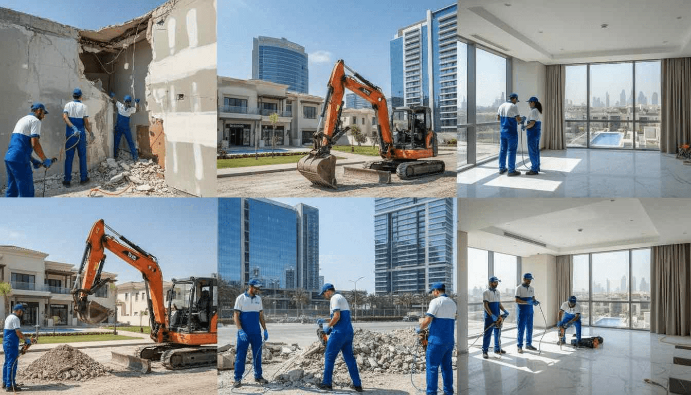 Demolition Contractors in Dubai
