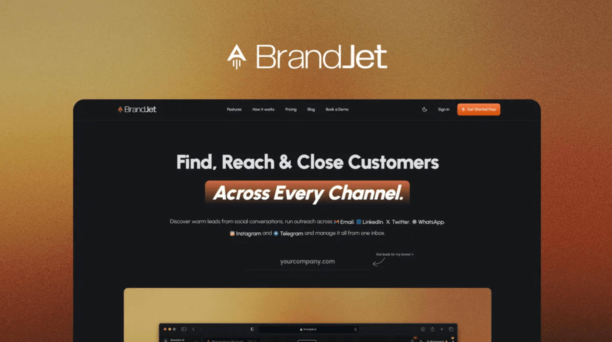 BrandJet Review– Monitor, Outreach, Close Deals Faster