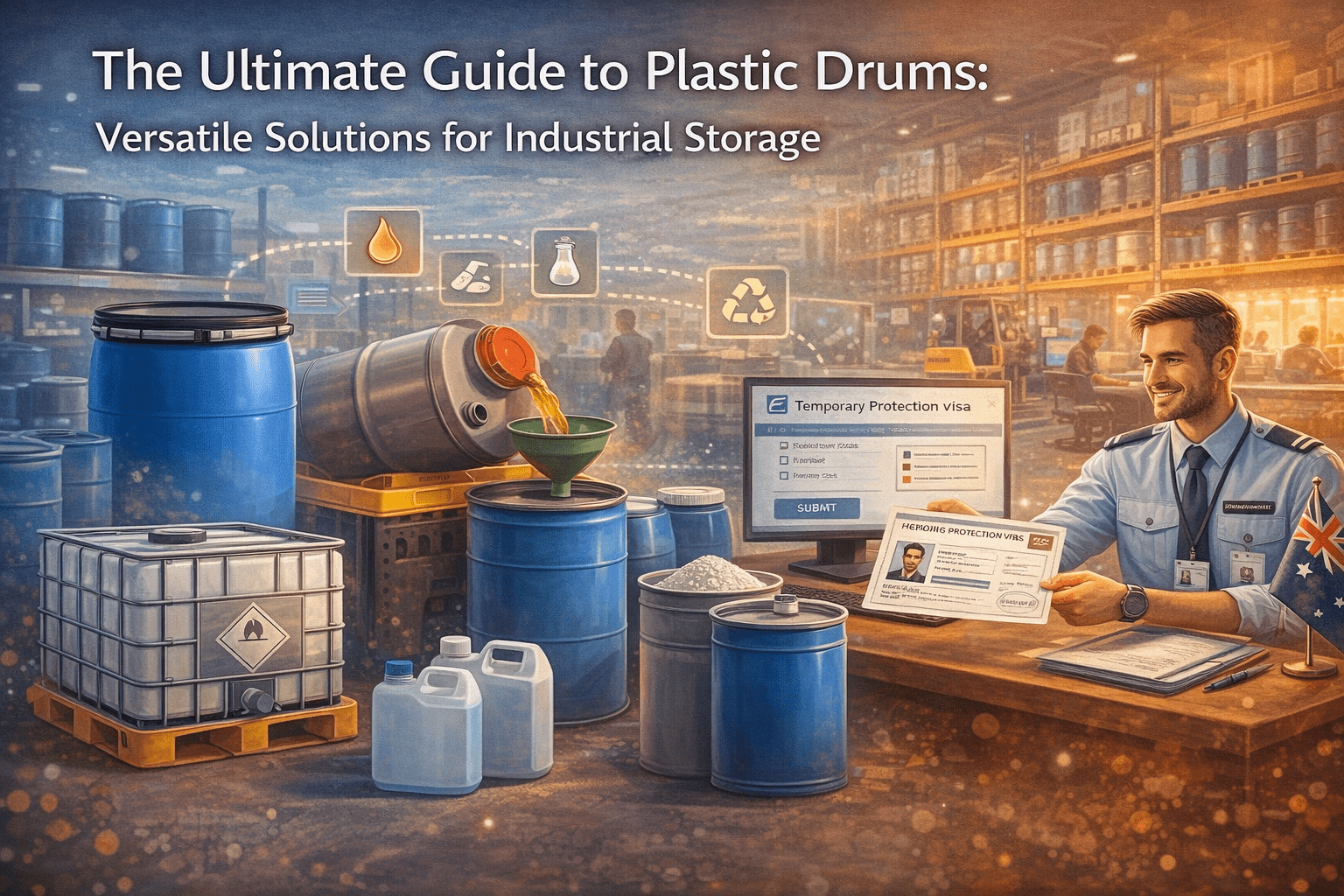 The Ultimate Guide to Plastic Drums: Versatile Solutions for Industrial Storage
