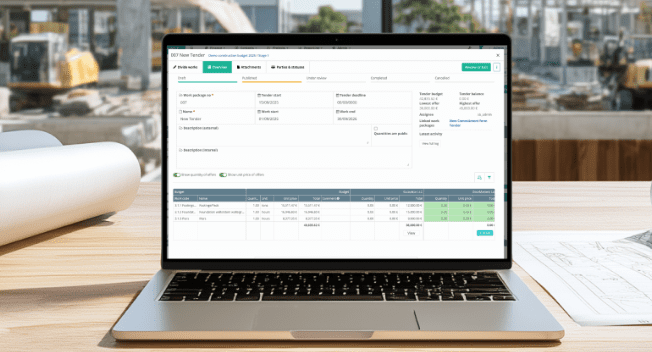 Bauwise Launches Construction Tender Management Capability