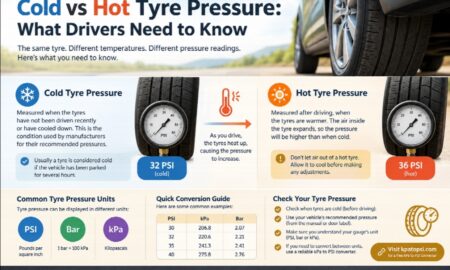 Cold vs Hot Tyre Pressure: What Drivers Need to Know