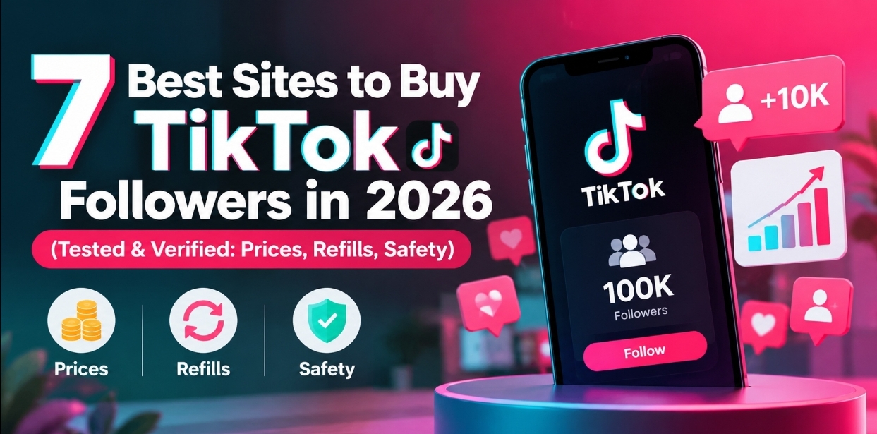 7 Best Sites to Buy TikTok Followers in 2026 (Tested & Verified: Prices, Refills, Safety)