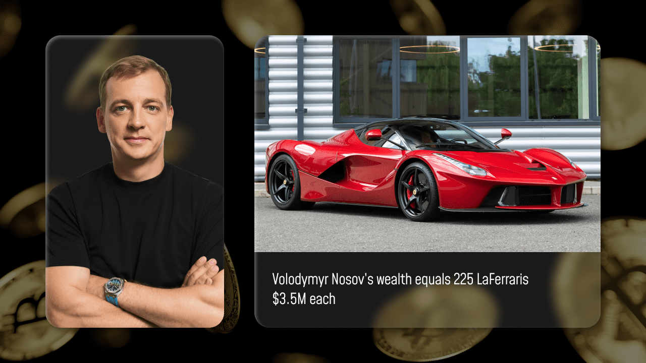 Volodymyr Nosov: A New Money Billionaire