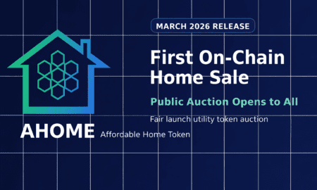 Alabama Licensed Builder Brings Physical Home Sale Directly to Ethereum Blockchain