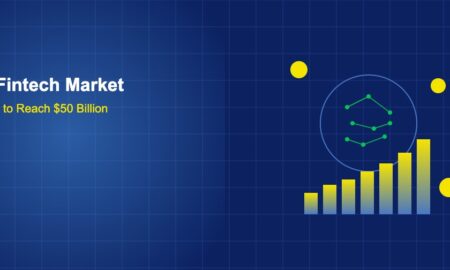 Brain circuit pattern with rising bar chart and coin symbols on dark blue grid background