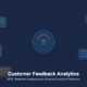Customer feedback analytics platform showing sentiment analysis and NPS scoring from multiple channels