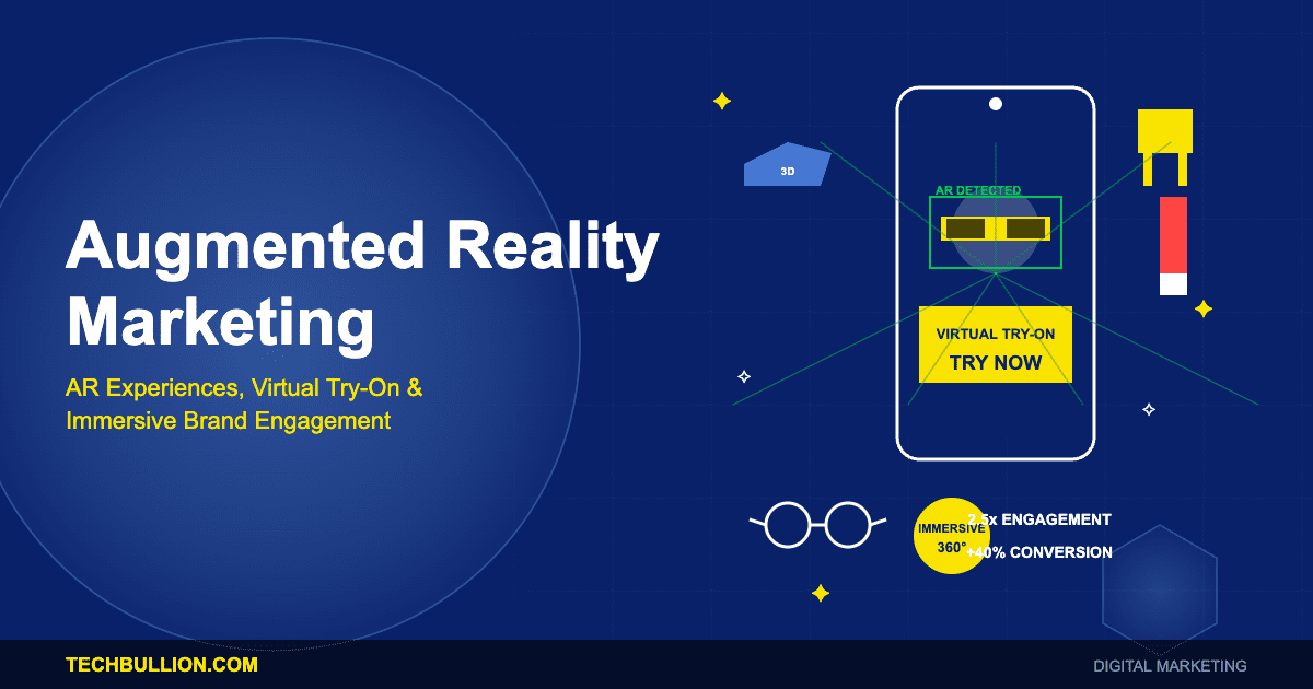 Augmented Reality Marketing: AR Experiences, Virtual Try-On, and Immersive Brand Engagement