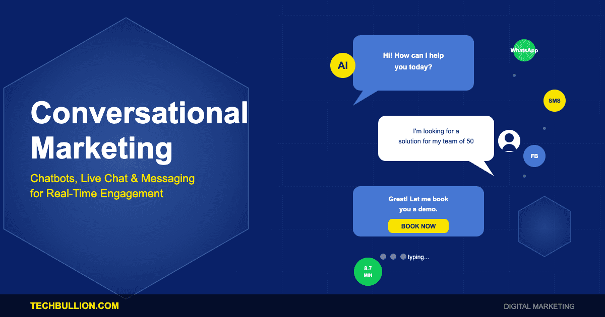 Conversational Marketing: Chatbots, Live Chat, and Messaging Platforms for Real-Time Customer Engagement