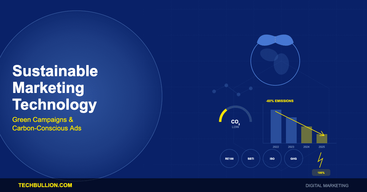 Sustainable Marketing Technology: Green Campaign Platforms, Carbon-Conscious Advertising, and Environmental Impact Measurement Systems