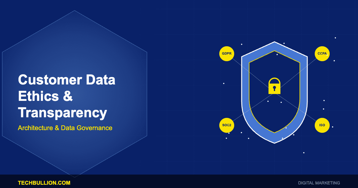 Customer Data Ethics and Transparency Technology: Trust Architecture Platforms, Ethical Data Governance, and Consumer Rights Management Systems