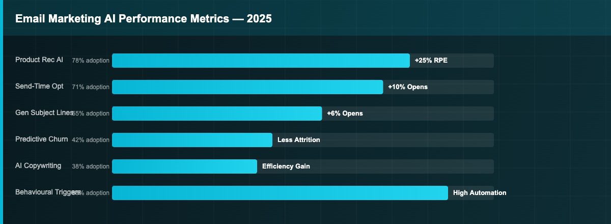 Email marketing automation workflow diagram showing triggered sequences for welcome series, abandoned cart, post-purchase and re-engagement campaigns