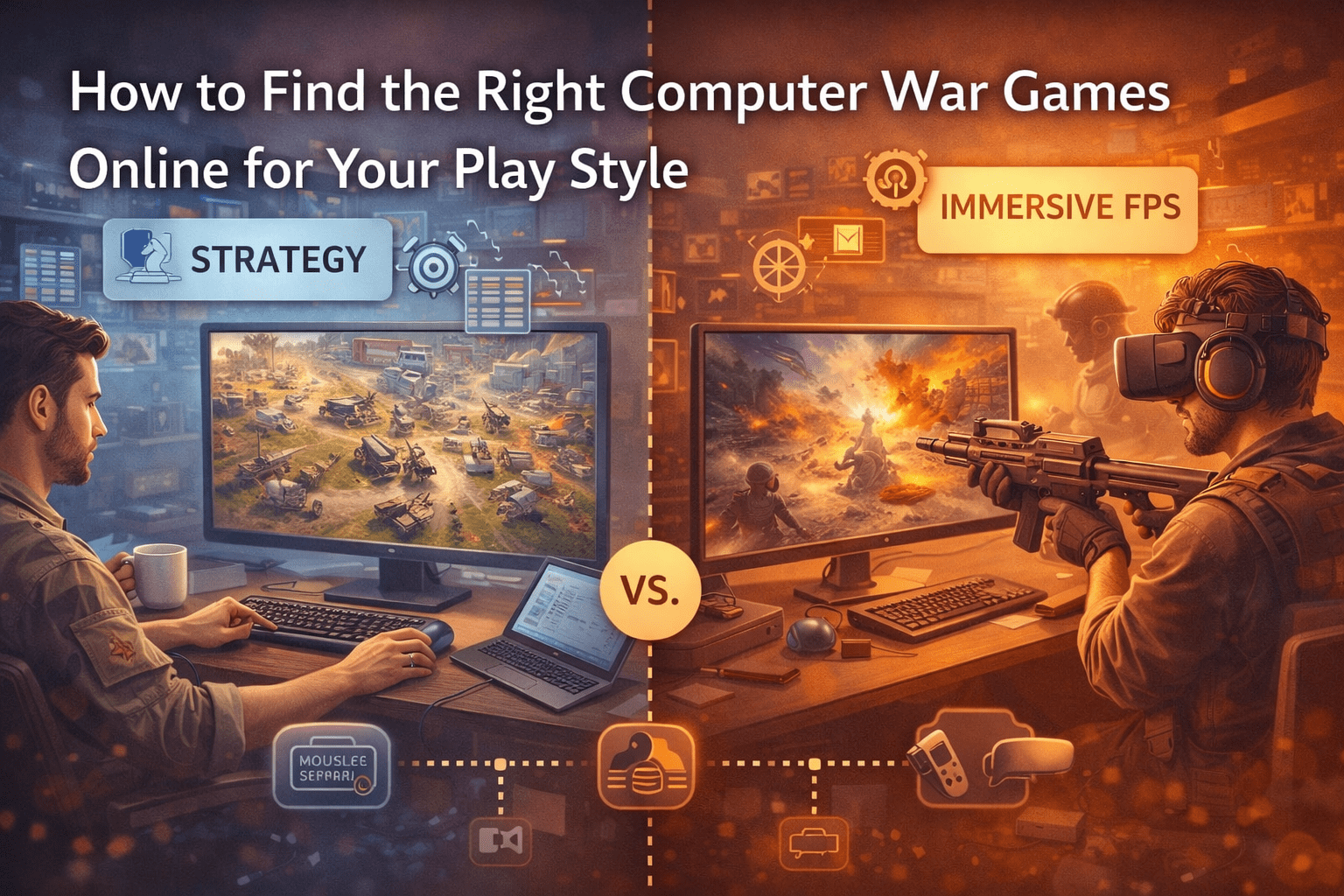 How to Find the Right Computer War Games Online for Your Play Style