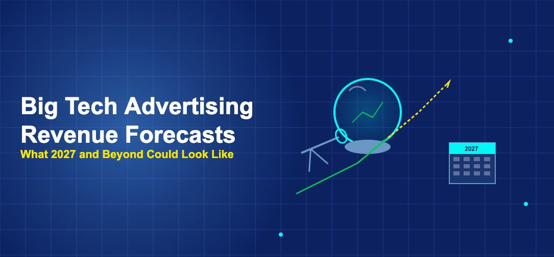 Crystal ball with rising chart calendar and telescope