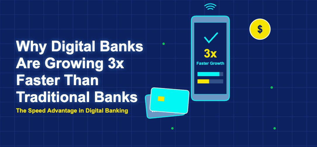 Illustration of smartphone showing 3x growth display with credit cards