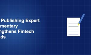 Illustration of pen paper concept with geometric shapes on dark blue background