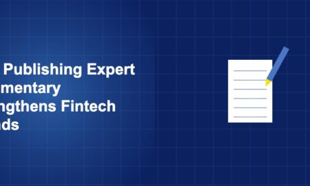 Illustration of pen paper concept with geometric shapes on dark blue background