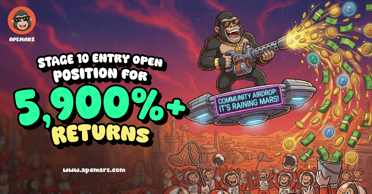 CoinMarketCap News: Floki and Shiba Inu Trade Steady – Is APEMARS ($APRZ) the Next 100x Crypto With $280K+ Raised?