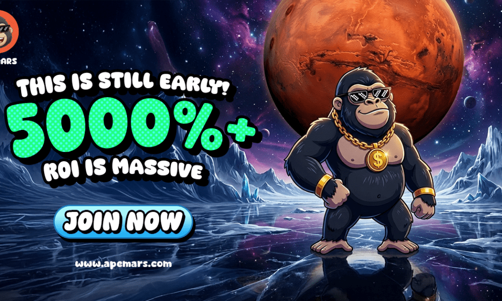 Didn’t Ride Baby Doge Coin and the MemeCore Gains? APEMARS Leads as Best Crypto Presale to Buy With Over 12.4B Tokens Sold