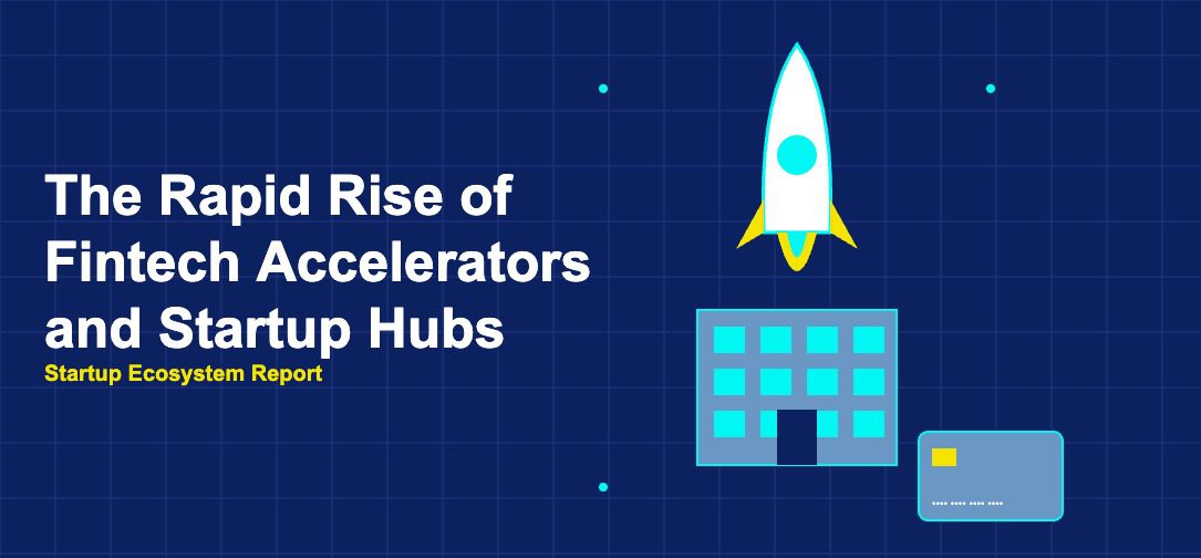 Rocket launching from a startup hub building