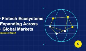 Globe with network hub connections