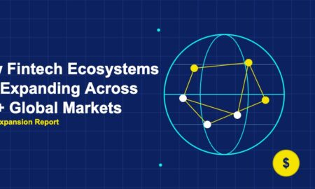 Globe with network hub connections