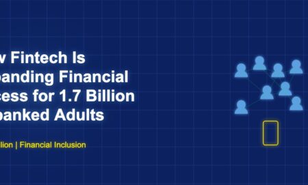 People connected through mobile financial services representing financial inclusion