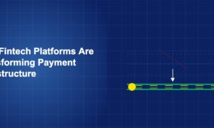 Payment flow diagram with modern rails replacing legacy systems showing speed indicators on dark blue background