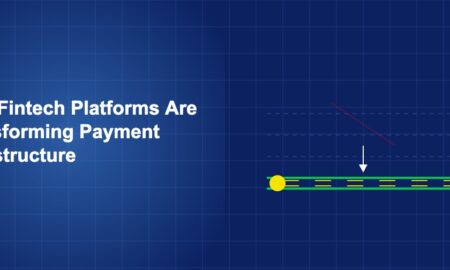 Payment flow diagram with modern rails replacing legacy systems showing speed indicators on dark blue background