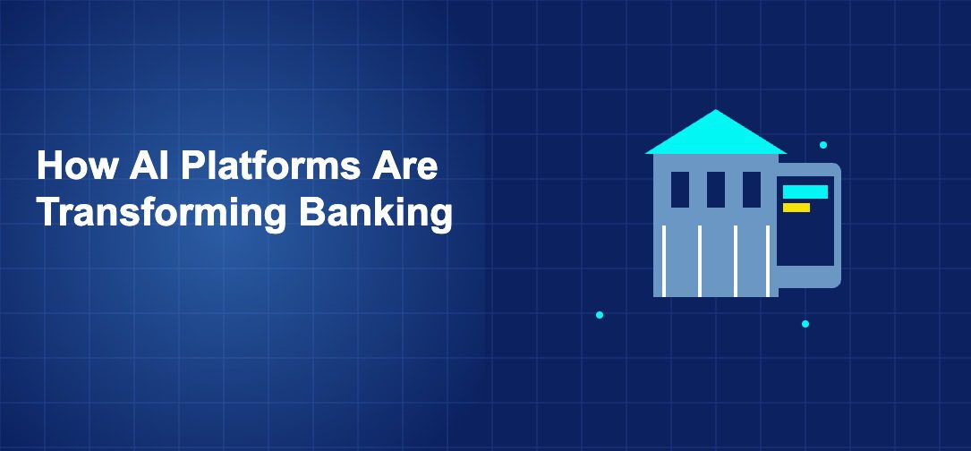 Illustration of ai platforms are transforming banking