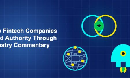 Dark blue illustration showing icon, icon, icon in triangle composition