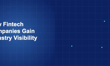 Illustration of fintech companies gain industry visibility