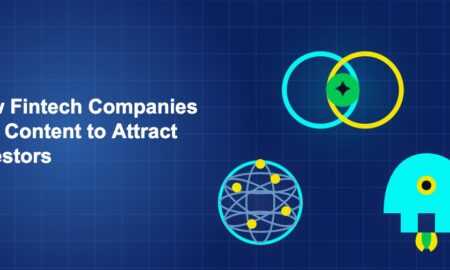 Dark blue illustration showing icon, icon, icon in triangle composition