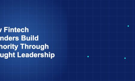 Illustration of fintech founders build authority through thought leadership