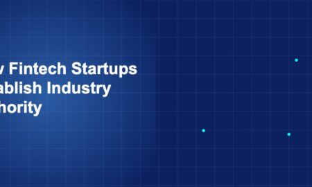 Illustration of fintech startups establish industry authority
